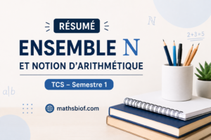 Résumé de cours 1 Ensemble N et notion d’arithmétique